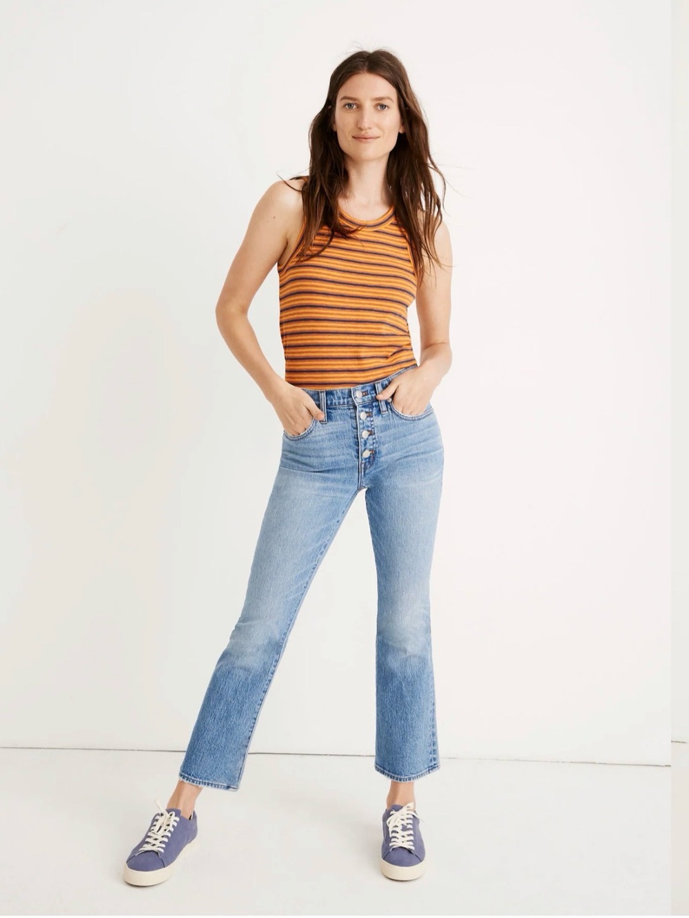 Madewell Cali Demi-Boot Jeans in Dory Wash 24